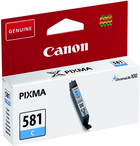 Inktcartridge Canon CLI-581 blauw