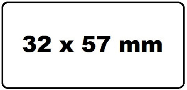 Labeletiket Quantore 11354 57mmx32mm adres wit 1000 stuks-3