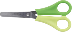 Kinderschaar Westcott 130mm ronde punt linkshandig groen/lichtgroen