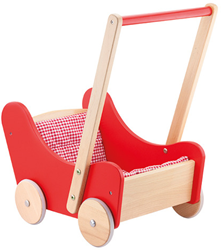 Poppenwandelwagen hout