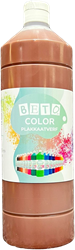 Plakkaatverf Beto Color donkerbruin 1000 ml