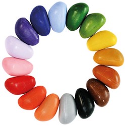 Crayon rocks waskrijt set 16 stuks assorti kleuren