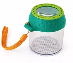 Insectenpotje met vergrootglas Hape 7,2x7,2x8,5cm