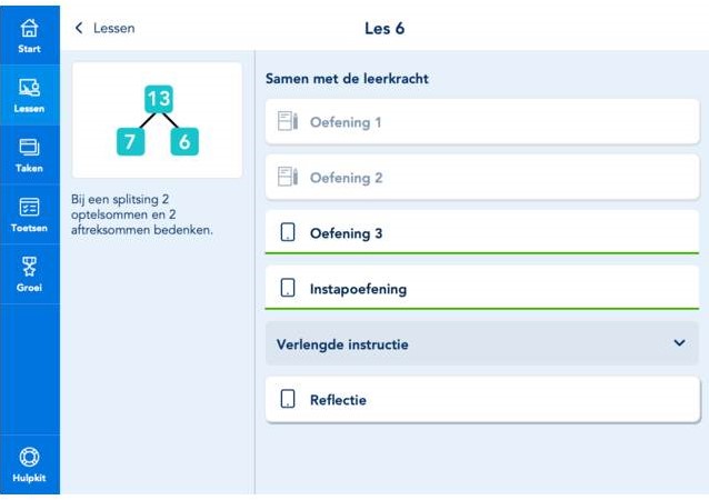 Digitaal platform De wereld in getallen 5 Basis Digitaal pakket groep 6