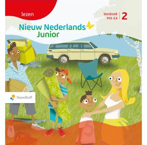 Nieuw Nederlands Junior Lezen Leesboek M4-E4 boek 2