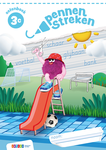 Pennenstreken 3 groep 3 oefenboek blokschrift 3C
