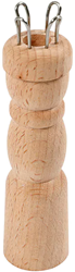 Punnikklos diameter 2,5 cm - hoogte 10,5 cm