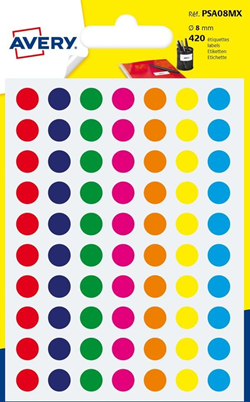 Ronde etiketten