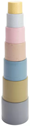 Stapelbekers Dantoy bioplastic 7-delig