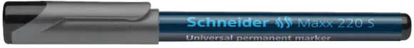 Viltstift Schneider Maxx 220S rond 0.4mm permanent zwart