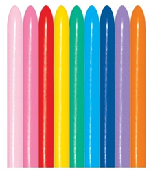 Ballon modelleerbaar 160 Sempertex 80 Stuks