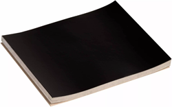 Sitspapier 13x16cm pak 100 vel zwart