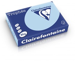 Kopieerpapier Trophee A4 80gr 1798 lichtblauw 500vel