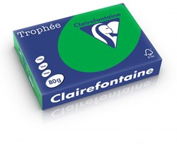 Kopieerpapier Trophee A4 80gr 1991 biljartgroen 500vel
