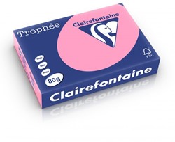 Kopieerpapier Trophee A4 80gr 1997 felroze 500vel